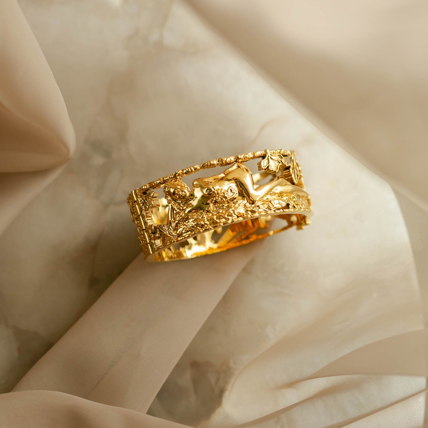 "Parsley" Bangle - Gold