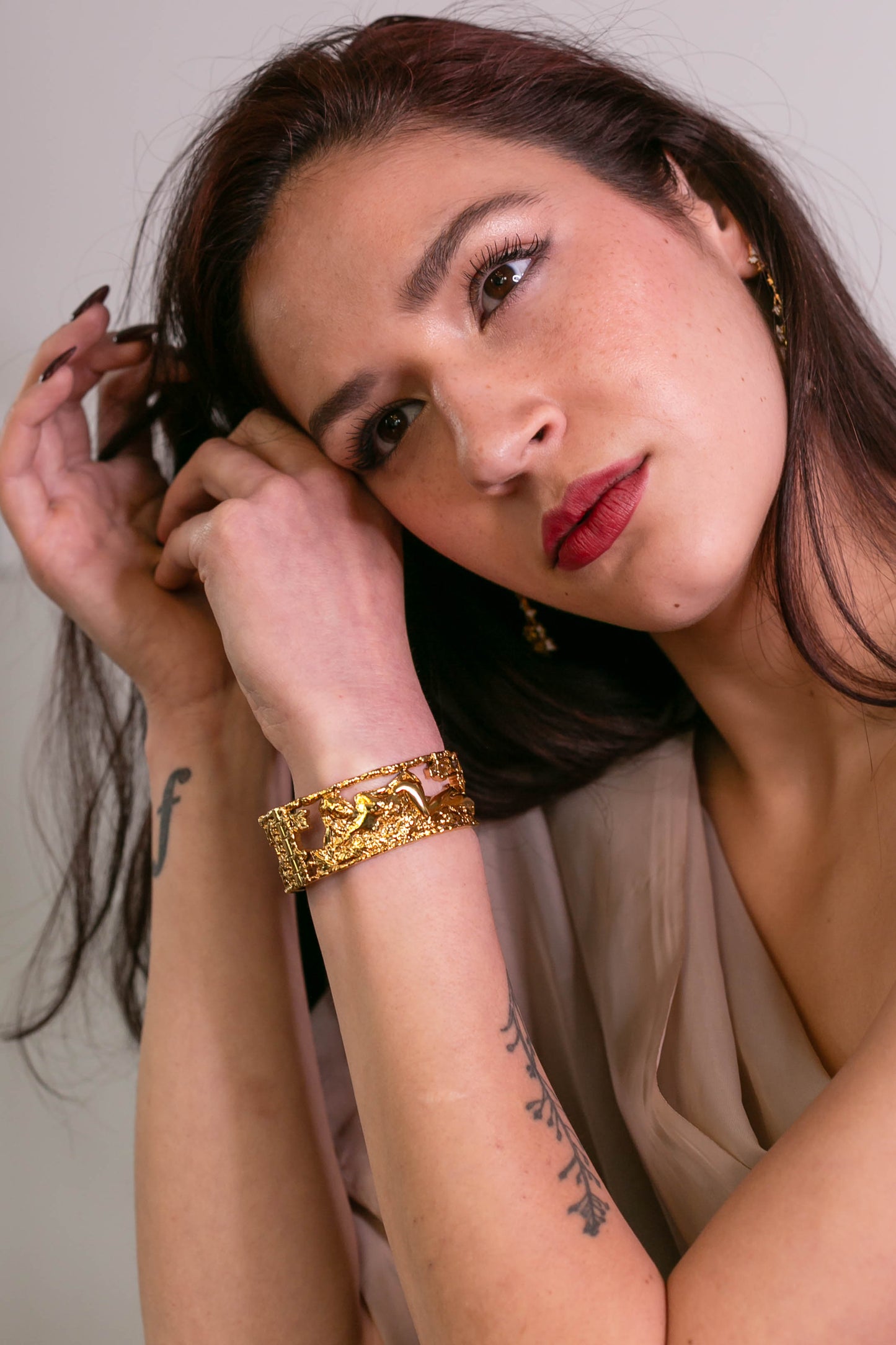 "Parsley" Bangle - Gold