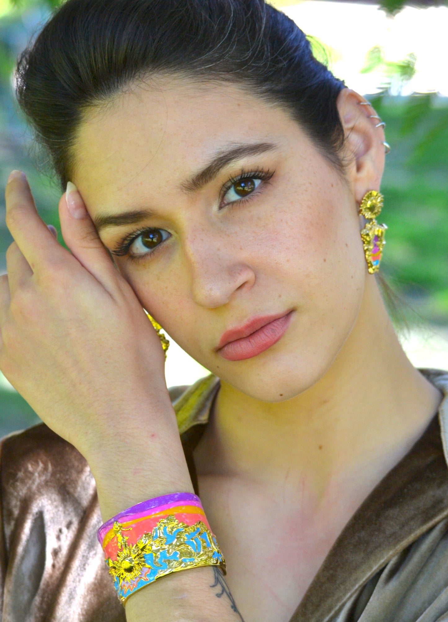 "Tomorrow's Glory" Cuff Bracelet - Gold