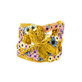 "Fly Away" Cuff Bracelet - Gold